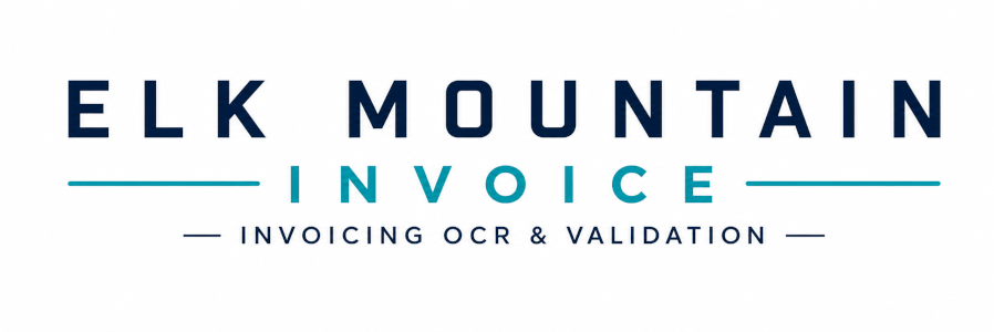 Elk Mountain Invoice